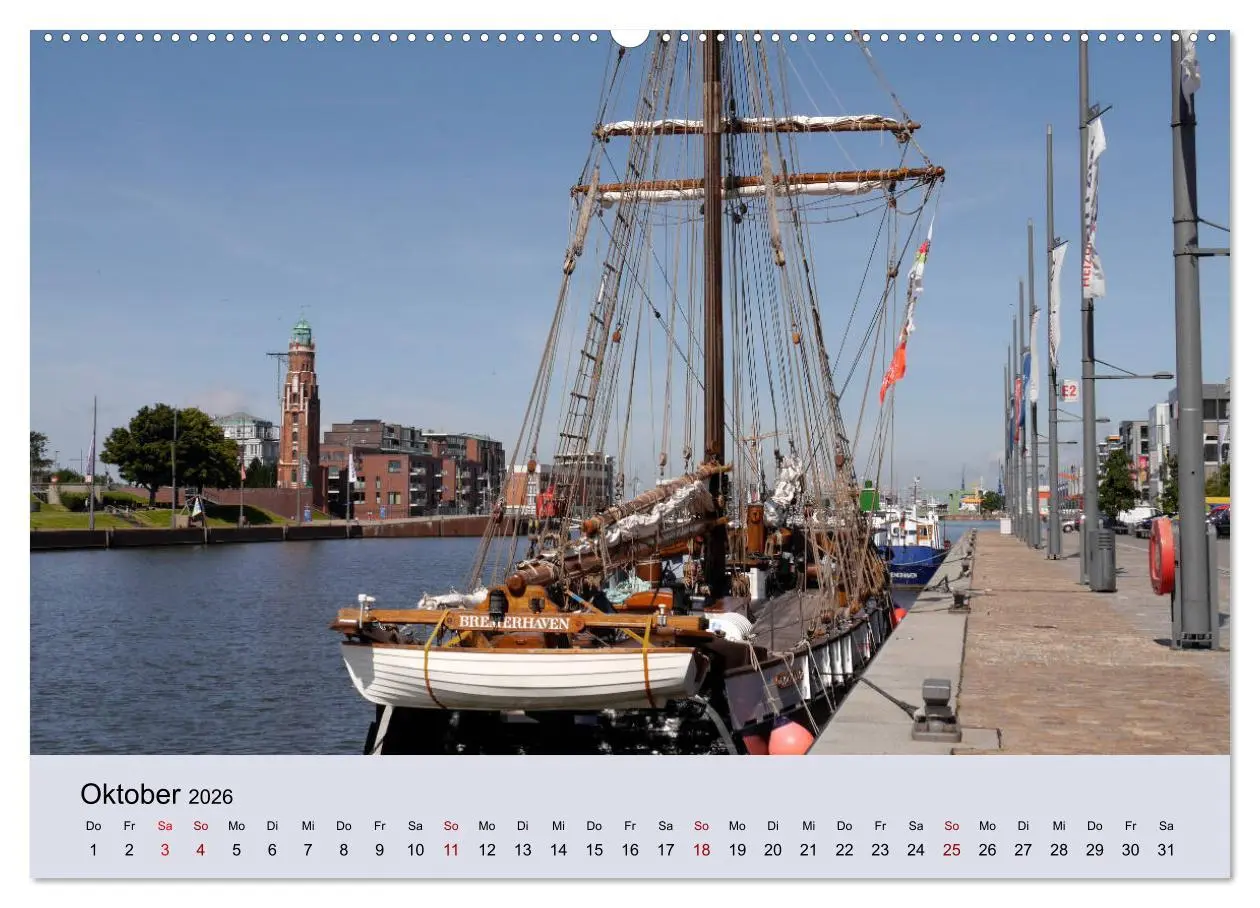 Bild: 9783457849781 | Bremerhaven. Die Seestadt an der Nordseeküste (Wandkalender 2026...