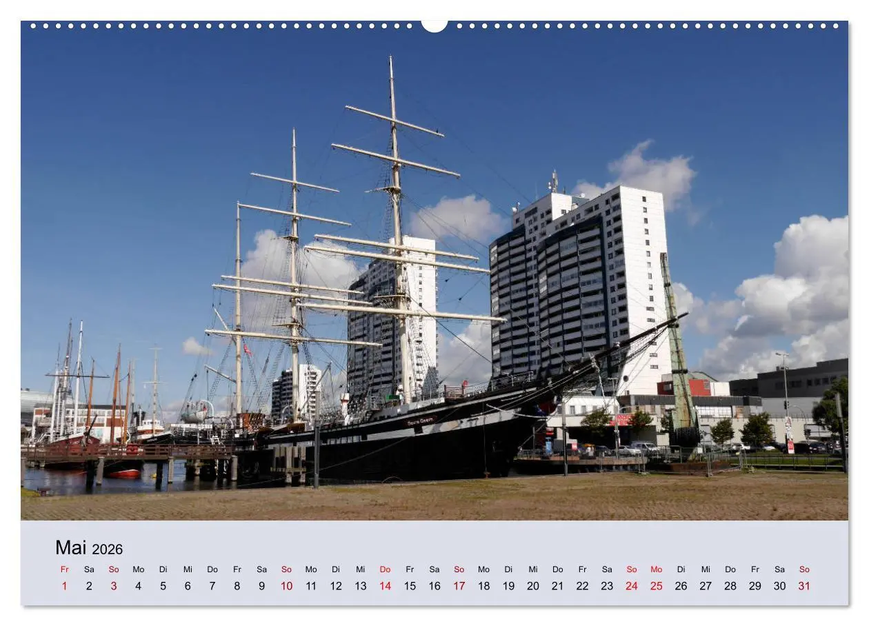 Bild: 9783457849781 | Bremerhaven. Die Seestadt an der Nordseeküste (Wandkalender 2026...