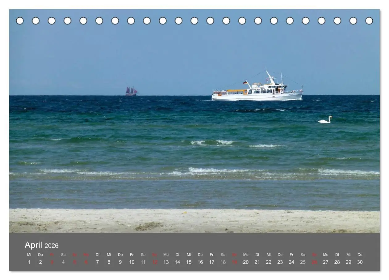 Bild: 9783516179781 | Boltenhagen - Meer erleben (Tischkalender 2026 DIN A5 quer),...