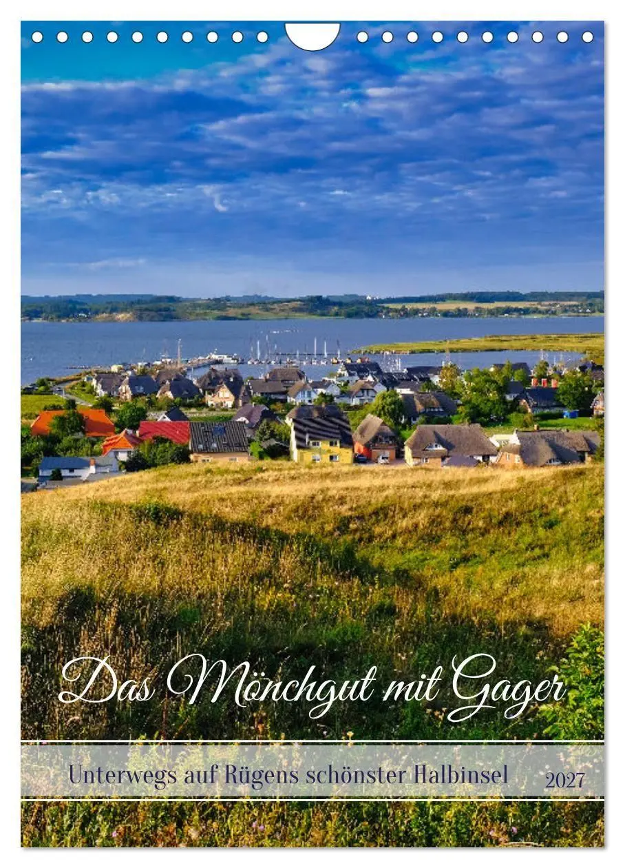 Cover: 9783569029781 | Das Mönchgut mit Gager (Wandkalender 2027 DIN A4 hoch), CALVENDO...