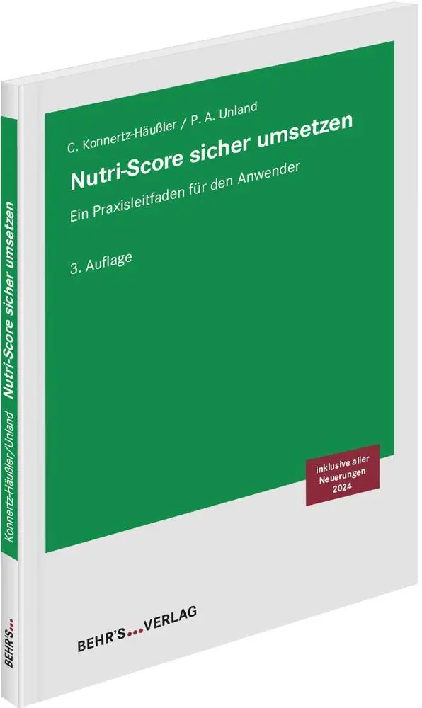 Cover: 9783954689781 | Nutri-Score sicher umsetzen | Ein Praxisleitfaden für den Anwender