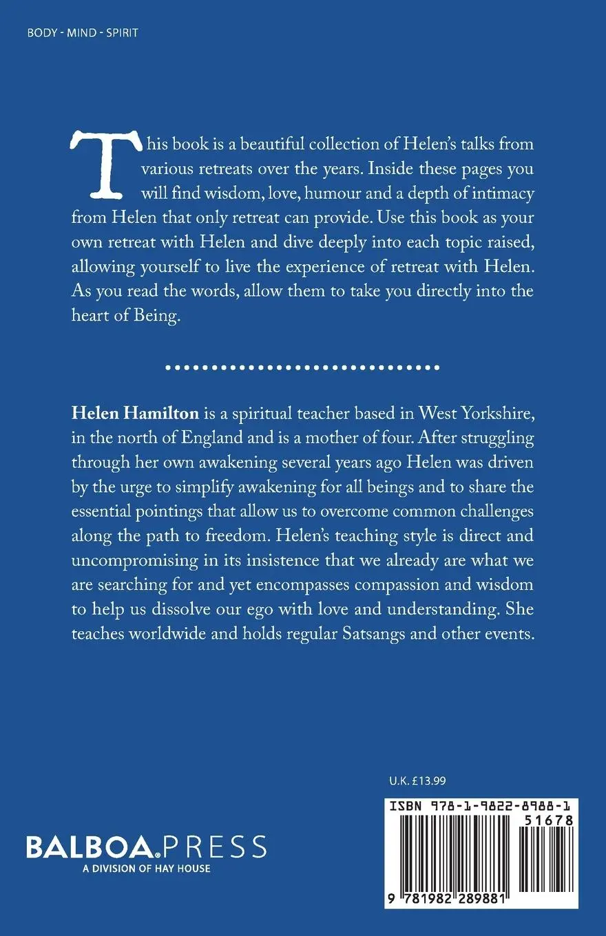 Rückseite: 9781982289881 | Into the Heart of Being | Helen Hamilton | Taschenbuch | Englisch