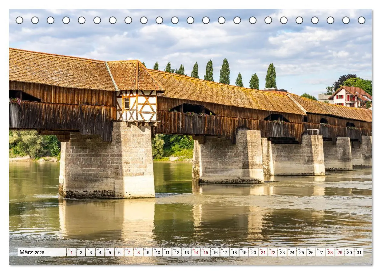 Bild: 9783457459881 | Der Rhein (Tischkalender 2026 DIN A5 quer), CALVENDO Monatskalender