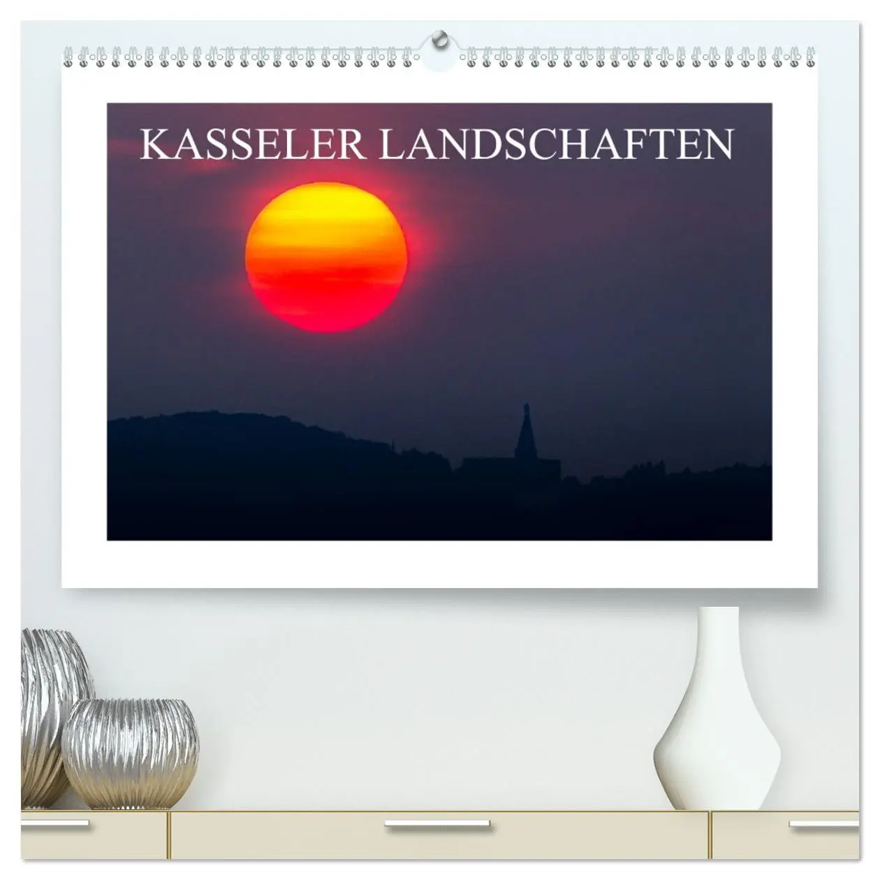 Cover: 9783457769881 | Kasseler Landschaften (hochwertiger Premium Wandkalender 2026 DIN...