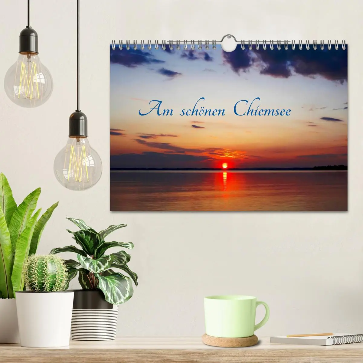 Bild: 9783457909881 | Am schönen Chiemsee (Wandkalender 2026 DIN A4 quer), CALVENDO...