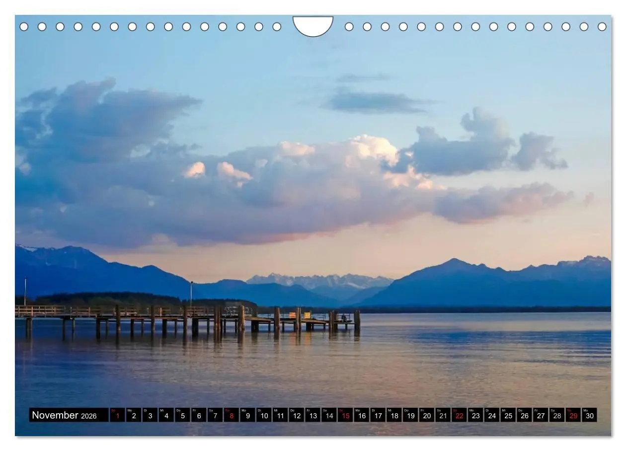 Bild: 9783457909881 | Am schönen Chiemsee (Wandkalender 2026 DIN A4 quer), CALVENDO...