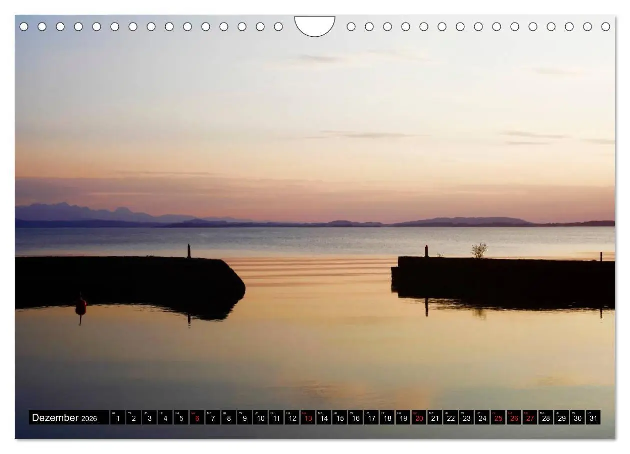 Bild: 9783457909881 | Am schönen Chiemsee (Wandkalender 2026 DIN A4 quer), CALVENDO...