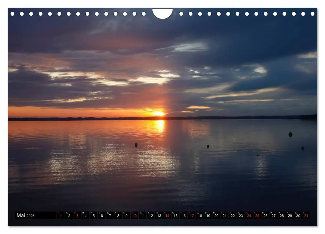 Bild: 9783457909881 | Am schönen Chiemsee (Wandkalender 2026 DIN A4 quer), CALVENDO...