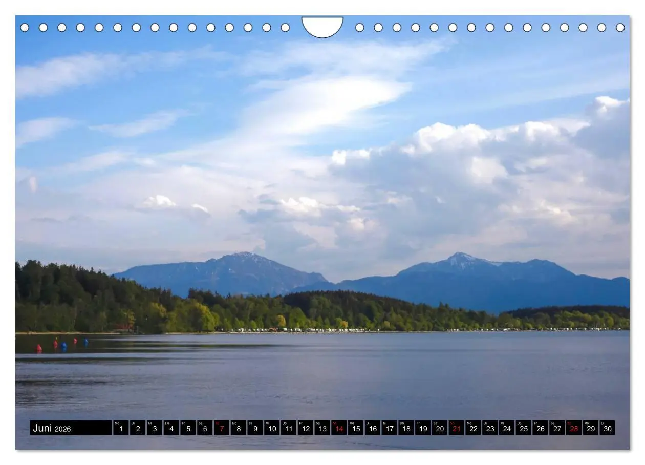Bild: 9783457909881 | Am schönen Chiemsee (Wandkalender 2026 DIN A4 quer), CALVENDO...