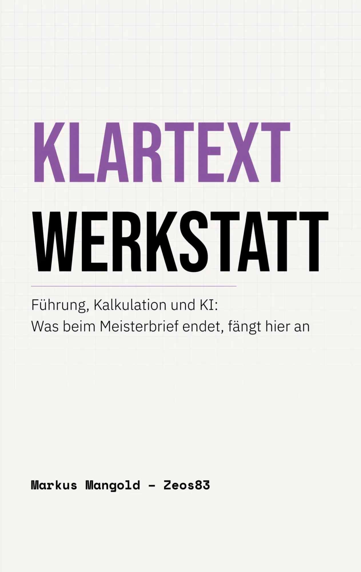 Cover: 9783696359881 | Klartext Werkstatt | Markus Mangold | Taschenbuch | 248 S. | Deutsch