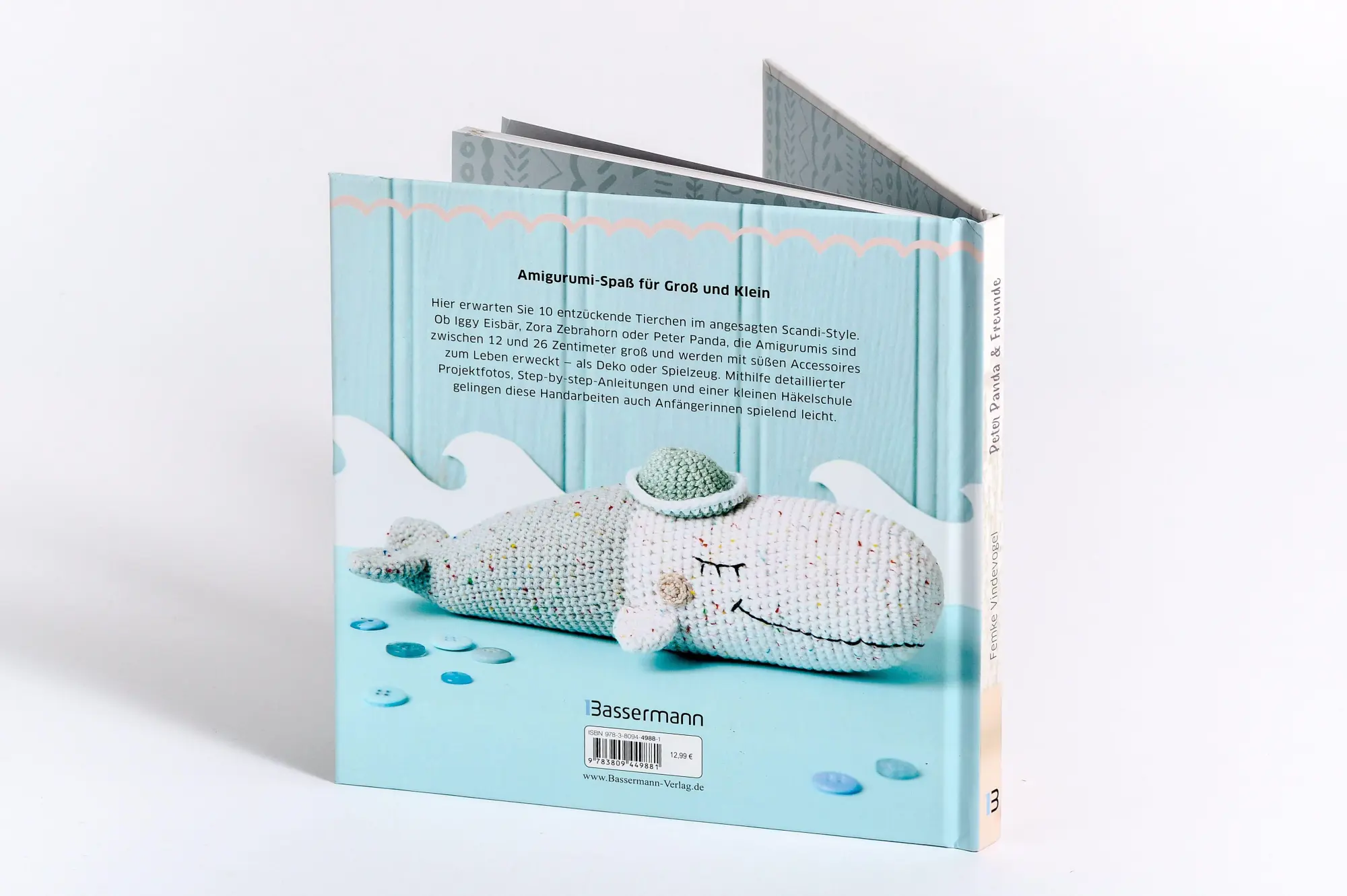 Bild: 9783809449881 | Peter Panda &amp; Freunde. 10 supersüße Tier-Amigurumis zum Häkeln | Buch