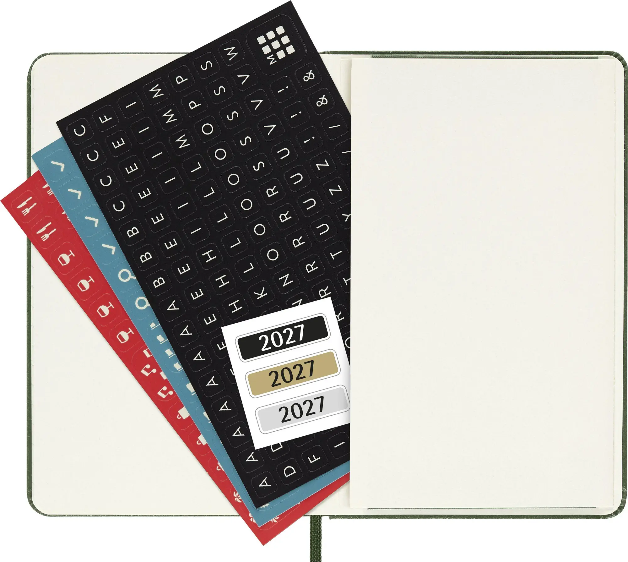 Bild: 8056999279981 | Moleskine 12 Monate Tageskalender 2027, Pocket/A6, 1 Tag = 1 Seite,...