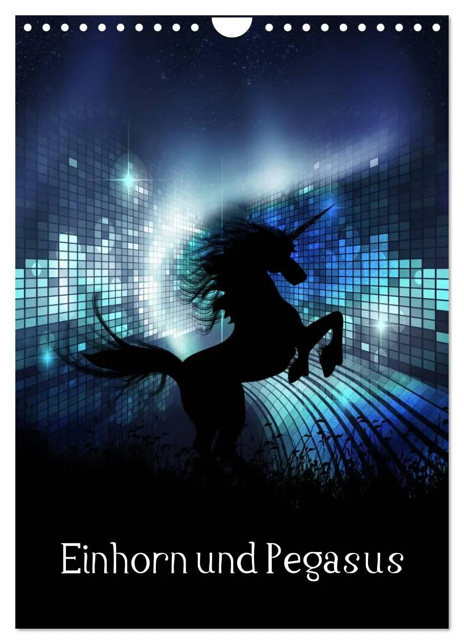 Cover: 9783516469981 | Einhorn und Pegasus (Wandkalender 2026 DIN A4 hoch), CALVENDO...