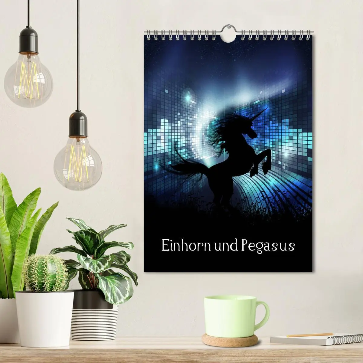 Bild: 9783516469981 | Einhorn und Pegasus (Wandkalender 2026 DIN A4 hoch), CALVENDO...