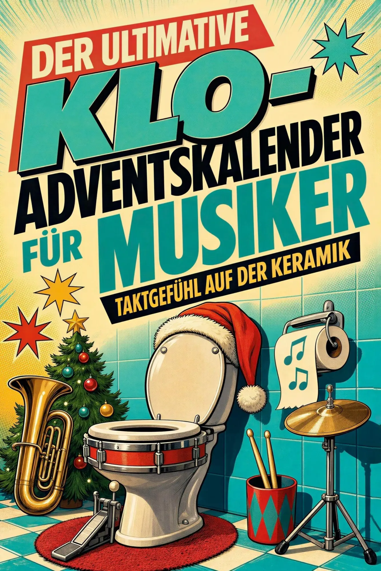 Cover: 9783696109981 | Der ultimative Klo-Adventskalender für Musiker | Alice Weber | Buch