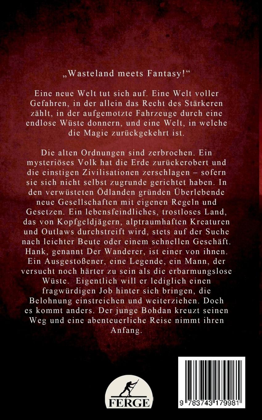 Rückseite: 9783743179981 | Herrscher der Blutwüste | Die Ödland Saga, Band 1 | Philipp Schmidt