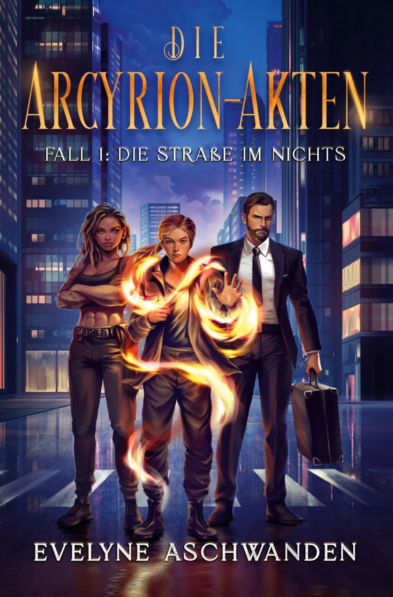 Cover: 9783759259981 | Die Arcyrion-Akten - Fall 1: Die Straße im Nichts | Evelyne Aschwanden
