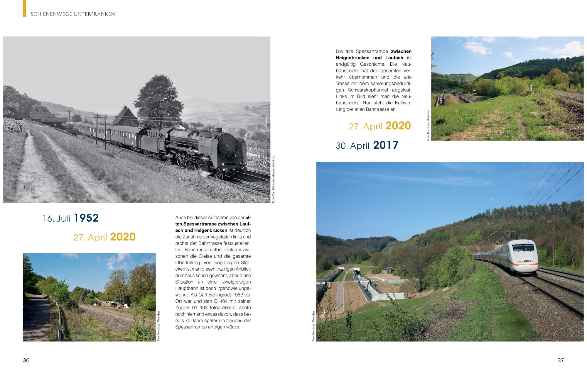 Bild: 9783968079981 | Schienenwege gestern und heute - Zeitreise durch Unterfranken | Buch