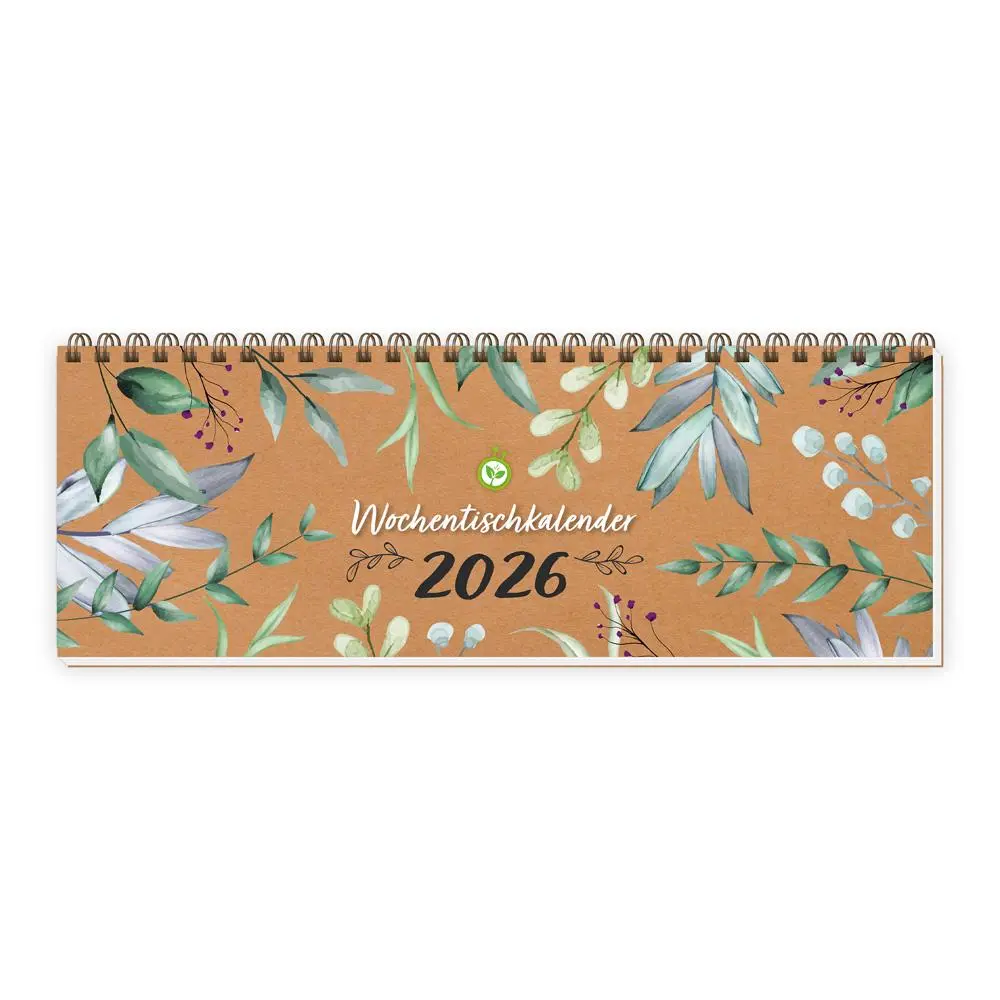 Cover: 4251901510082 | Trötsch Wochentischkalender Natur 2026 | Tischkalender Wochenkalender