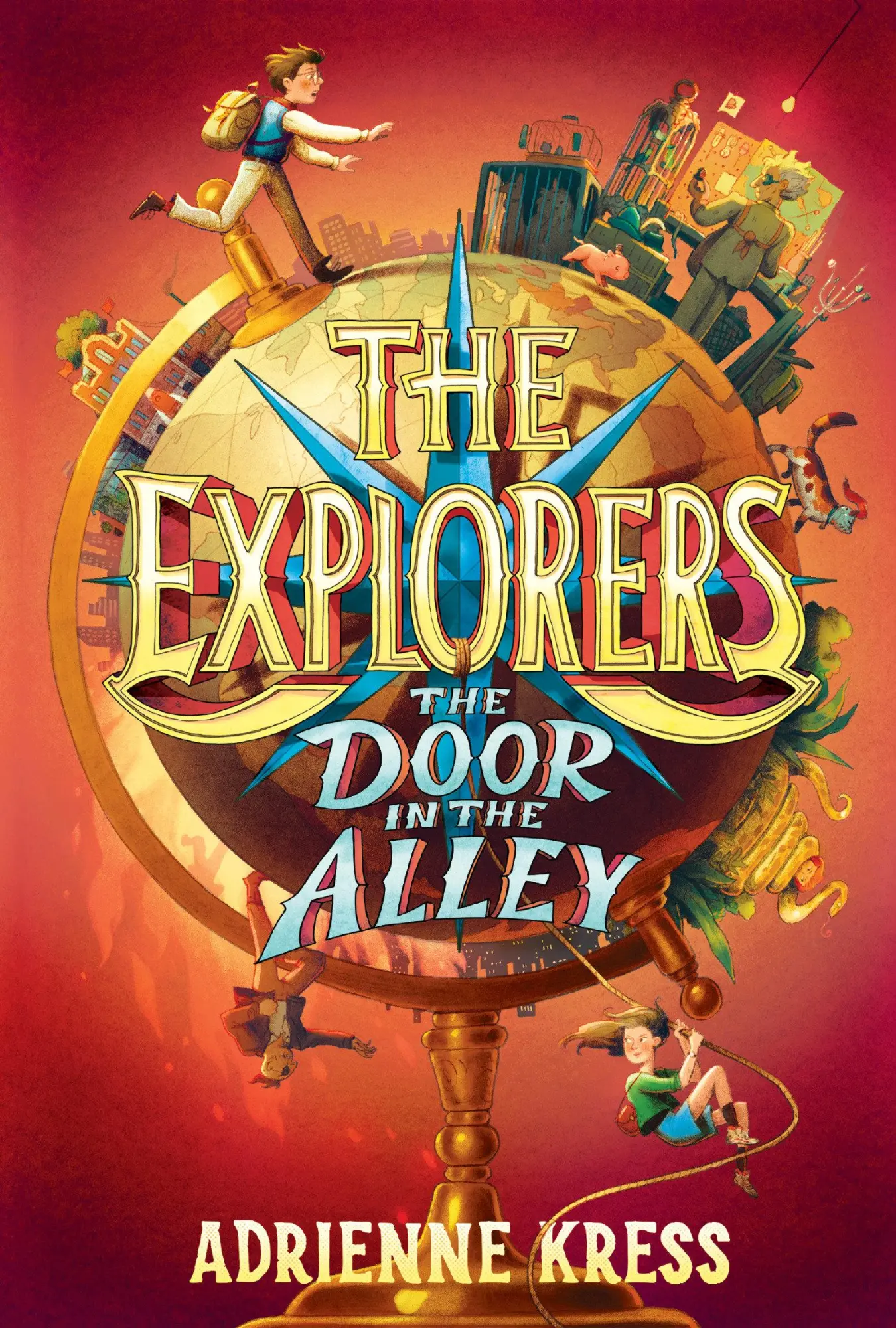 Cover: 9781101940082 | The Explorers | The Door in the Alley | Adrienne Kress | Taschenbuch