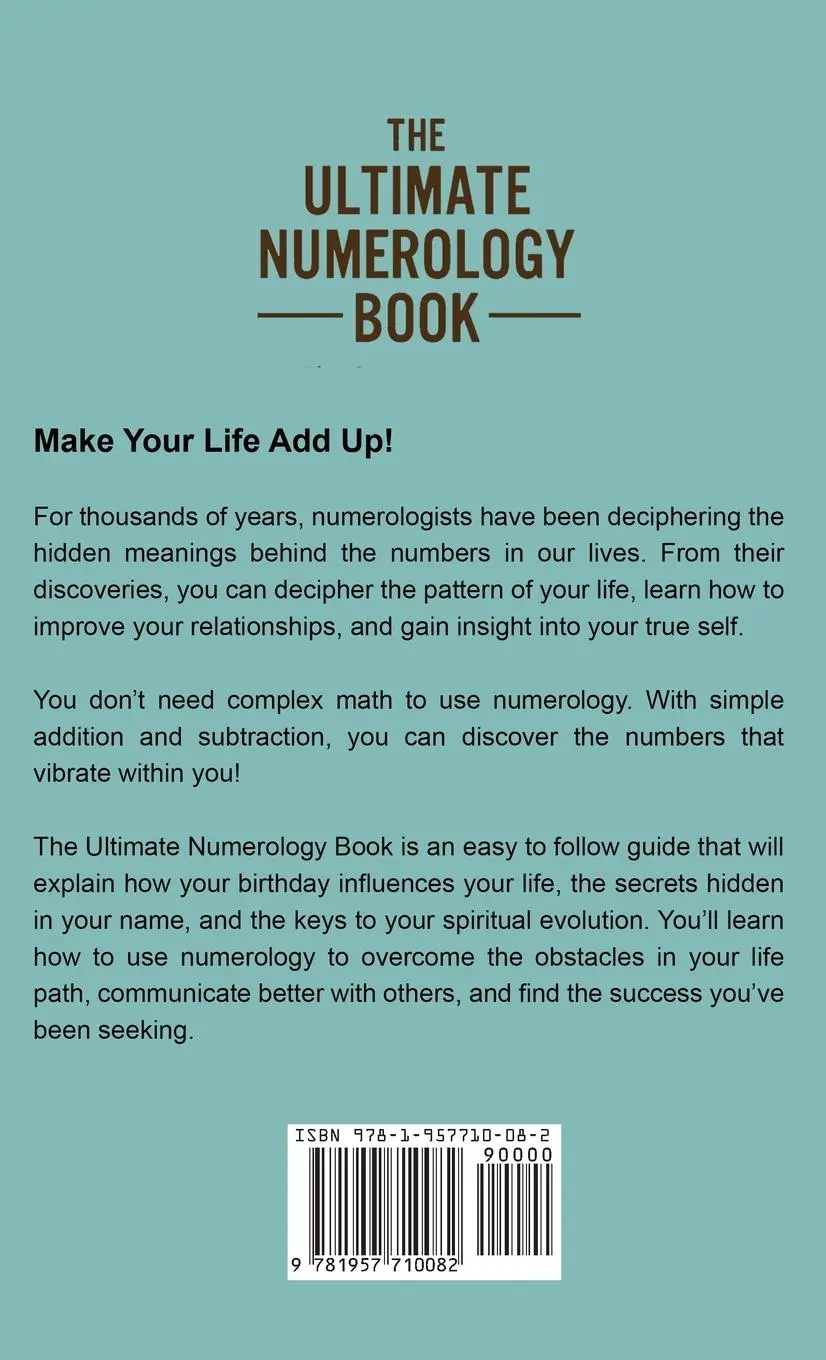 Rückseite: 9781957710082 | The Ultimate Numerology Book | Delphina Woods | Buch | Englisch | 2022