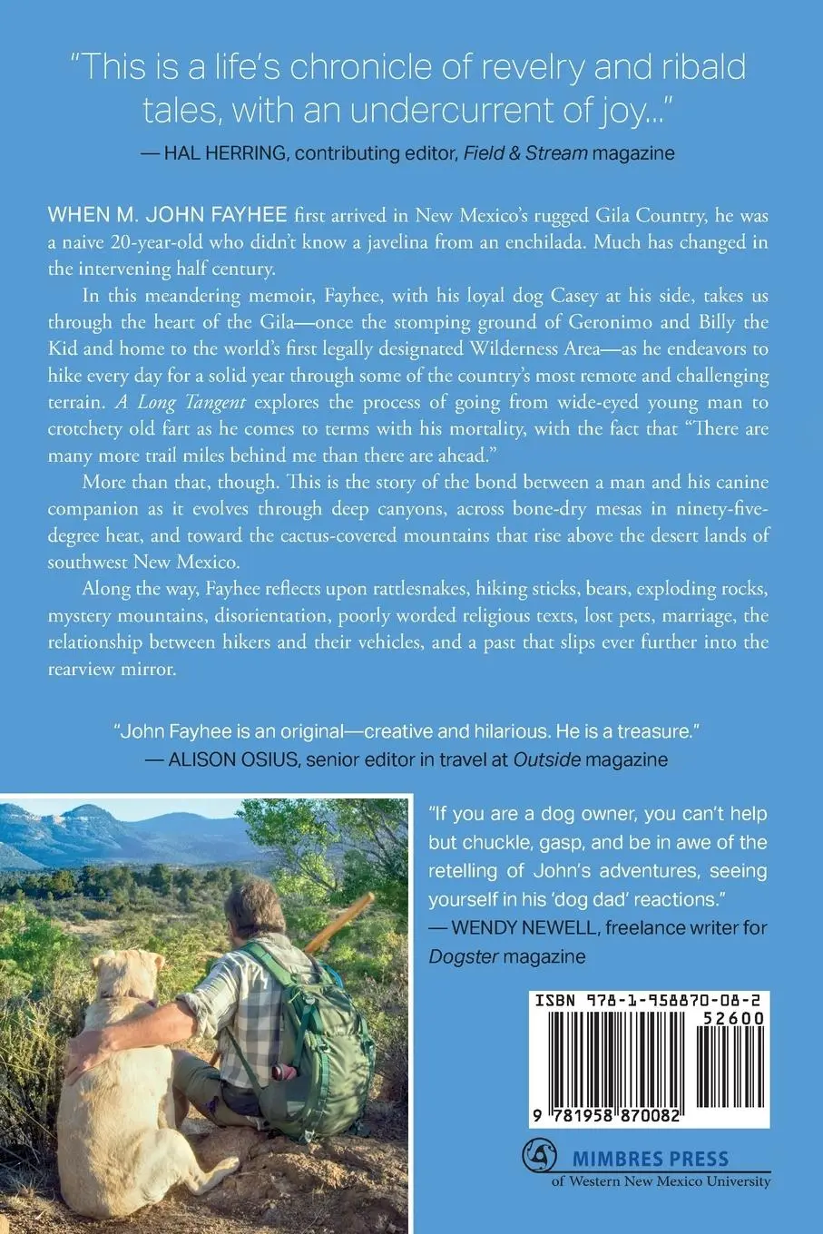 Rückseite: 9781958870082 | A Long Tangent | M. John Fayhee | Taschenbuch | Englisch | 2023