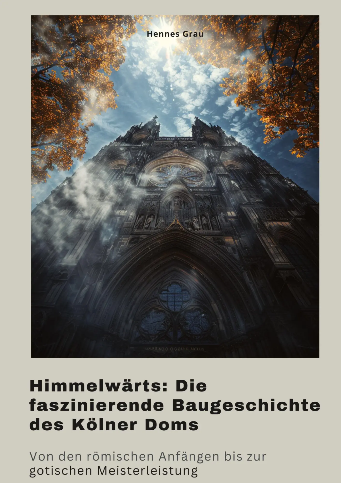Cover: 9783384370082 | Himmelwärts: Die faszinierende Baugeschichte des Kölner Doms | Grau