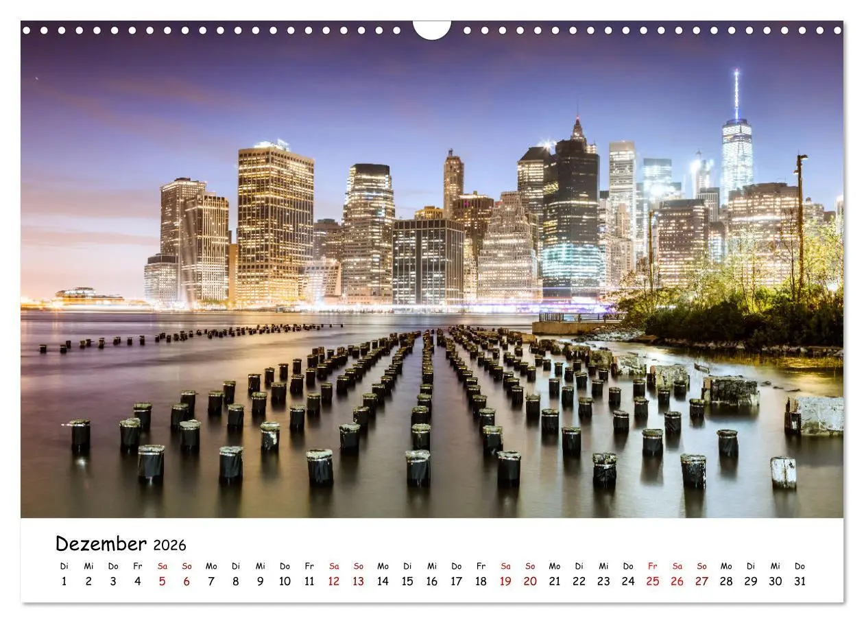 Bild: 9783457630082 | New York City - Atemberaubende Ansichten (Wandkalender 2026 DIN A3...