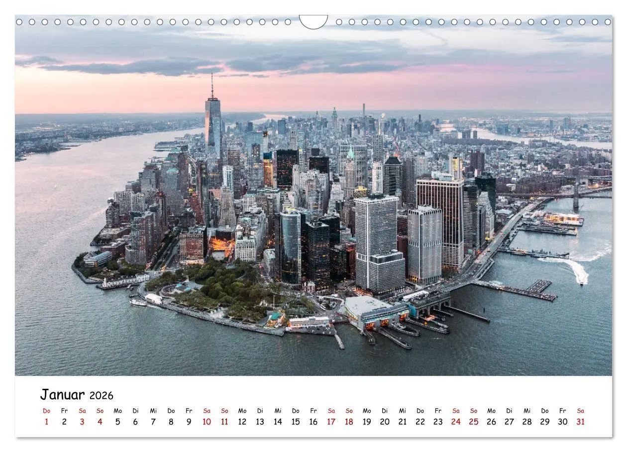 Bild: 9783457630082 | New York City - Atemberaubende Ansichten (Wandkalender 2026 DIN A3...