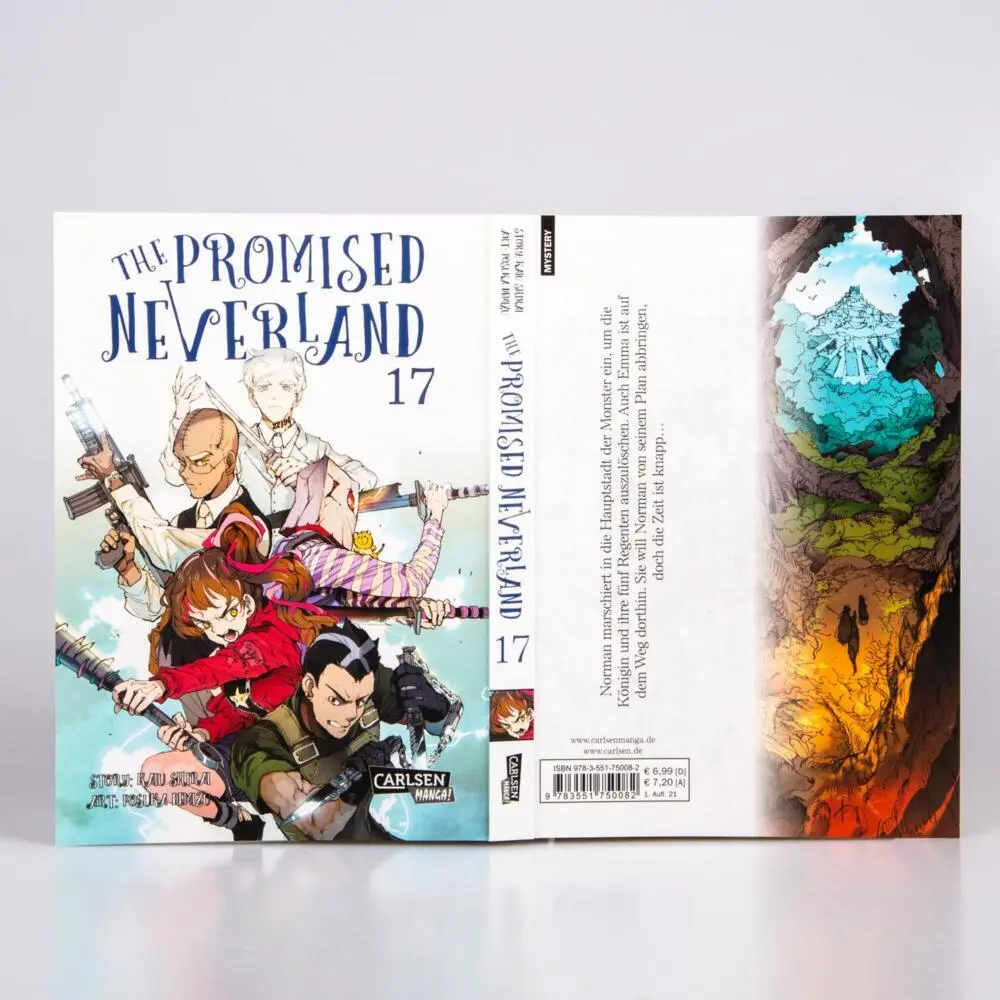 Rückseite: 9783551750082 | The Promised Neverland 17 | Kaiu Shirai (u. a.) | Taschenbuch | 192 S.
