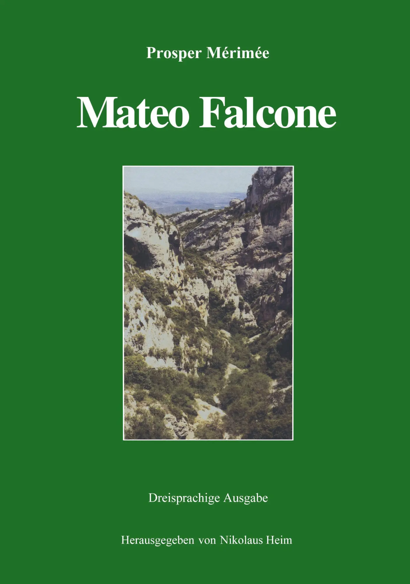 Cover: 9783898110082 | Mateo Falcone | Prosper Mérimée | Taschenbuch | 56 S. | Deutsch | 1999