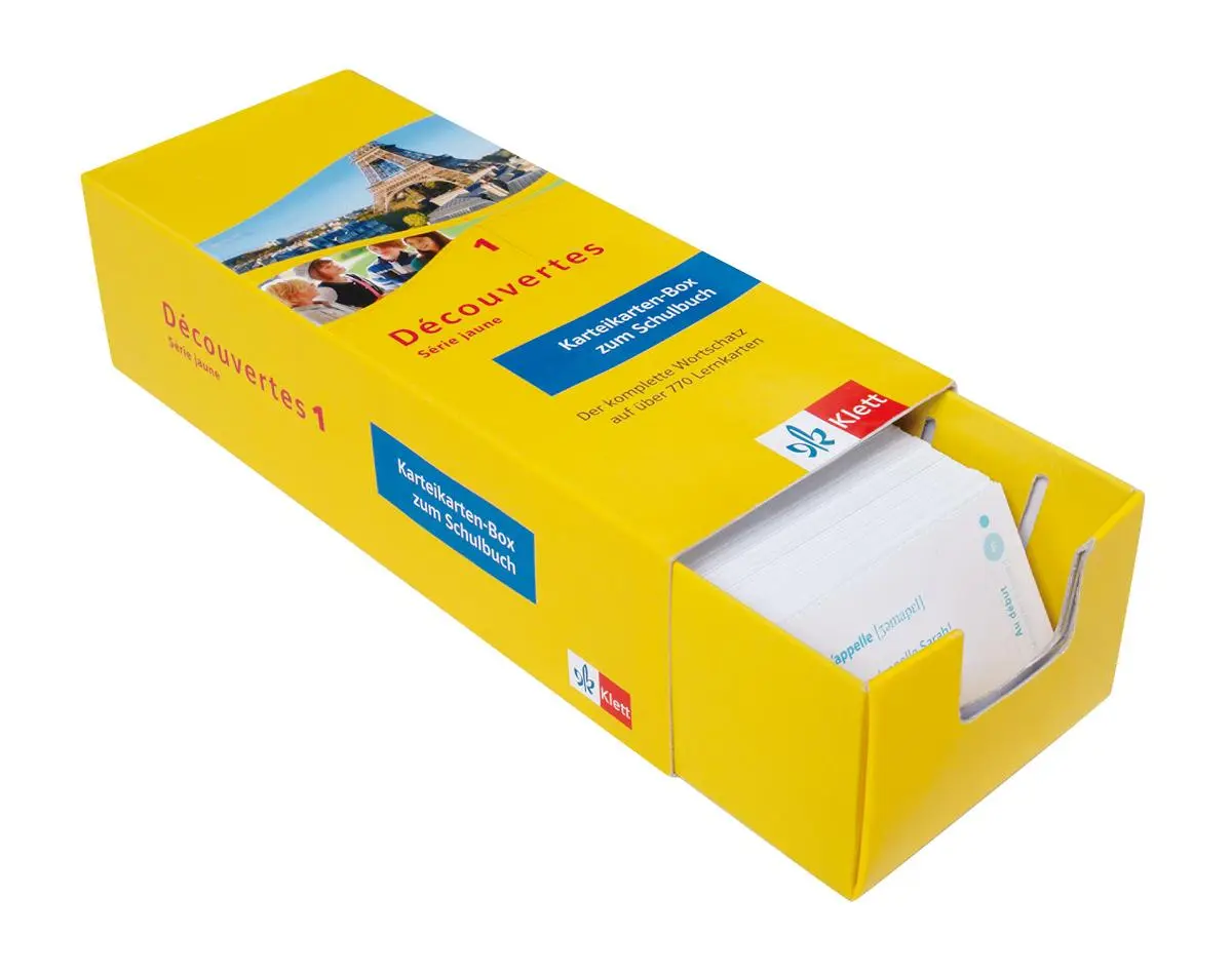 Cover: 9783129240182 | Découvertes Série jaune 1. Vokabel-Lernbox | Box | 800 S. | Deutsch