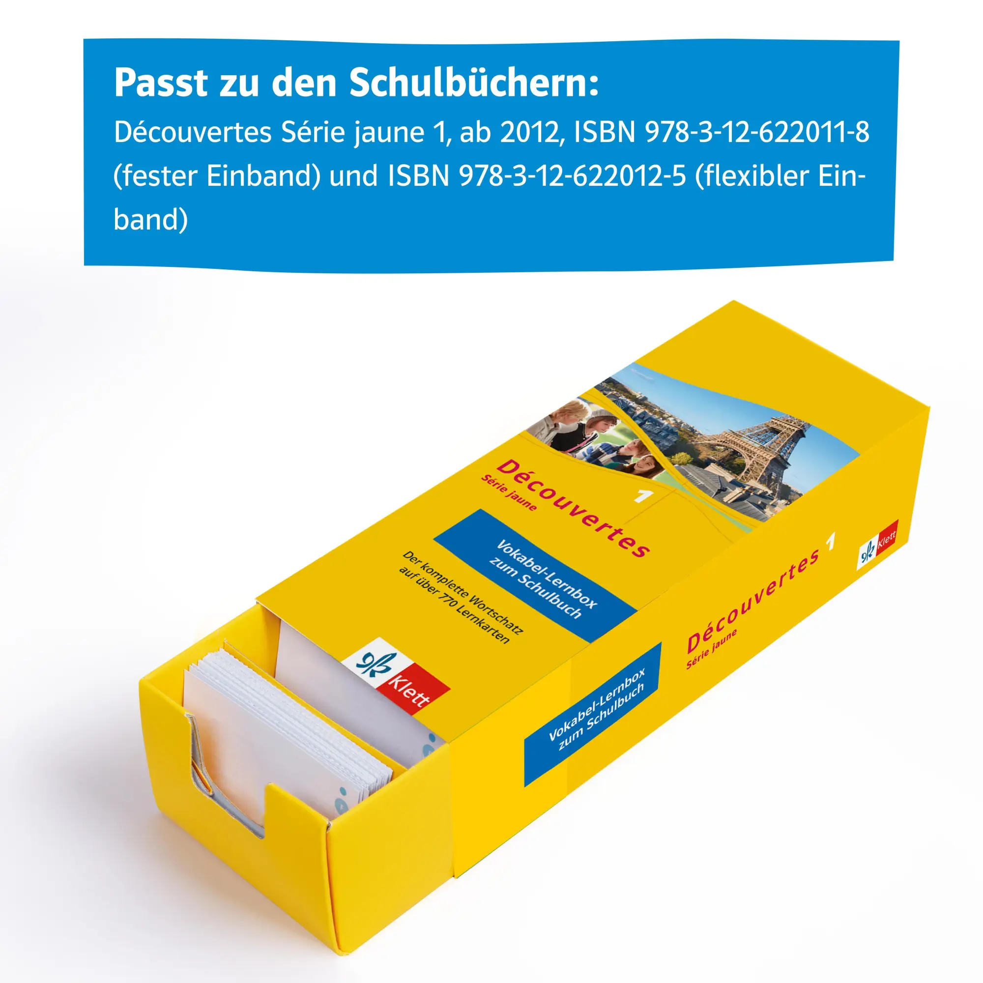 Bild: 9783129240182 | Découvertes Série jaune 1. Vokabel-Lernbox | Box | 800 S. | Deutsch