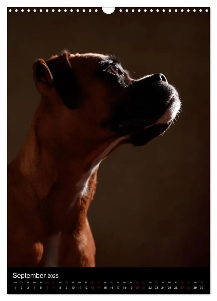Bild: 9783457000182 | Boxer - Charmante Charakterköpfe (Wandkalender 2025 DIN A3 hoch),...