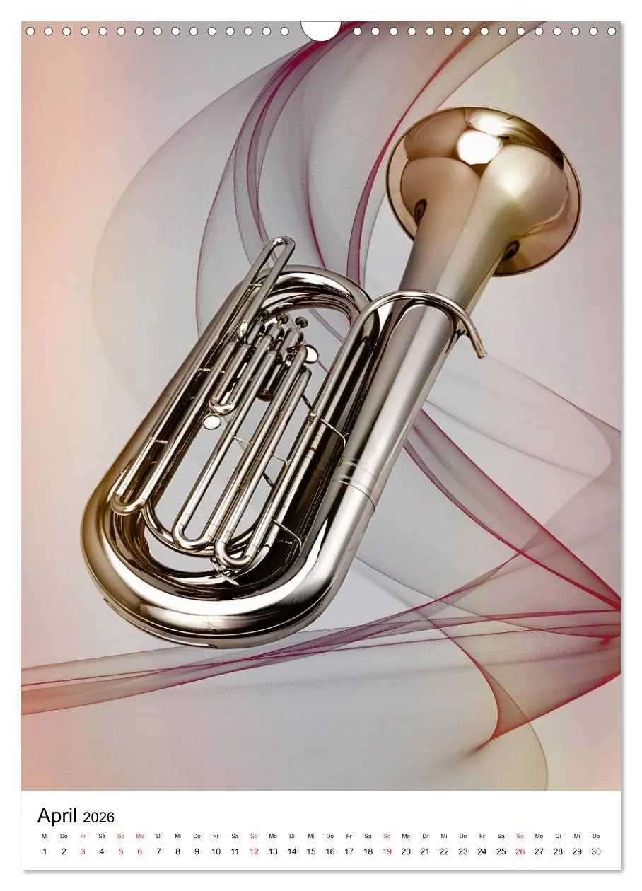 Bild: 9783516400182 | Musik Blasinstrumente (Wandkalender 2026 DIN A3 hoch), CALVENDO...