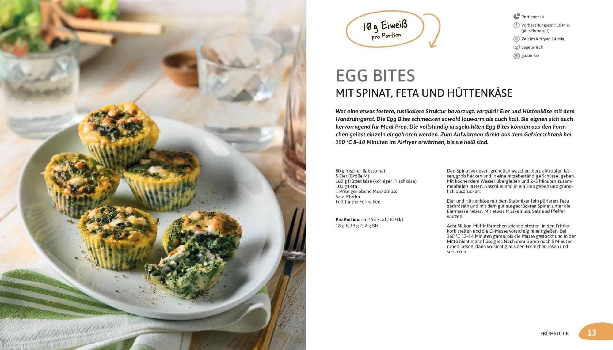 Bild: 9783625300182 | High Protein Airfryer-Kochbuch | Maja Nett | Buch | 96 S. | Deutsch