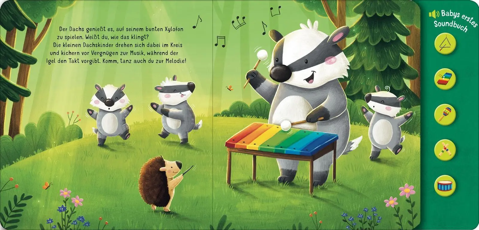 Bild: 9783845870182 | Hör mal, so klingen die Instrumente! | Babys erstes Soundbuch | Dietz