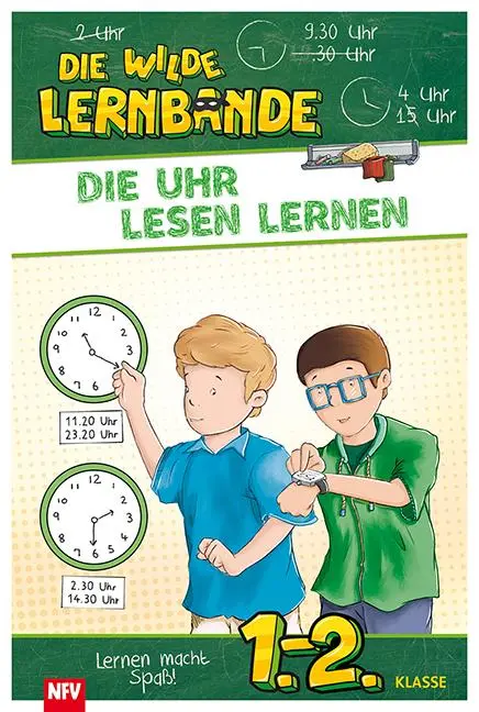 Cover: 9783849450182 | Die Uhr lesen lernen | DIE WILDE LERNBANDE - 1.-2. Klasse | Sammüller