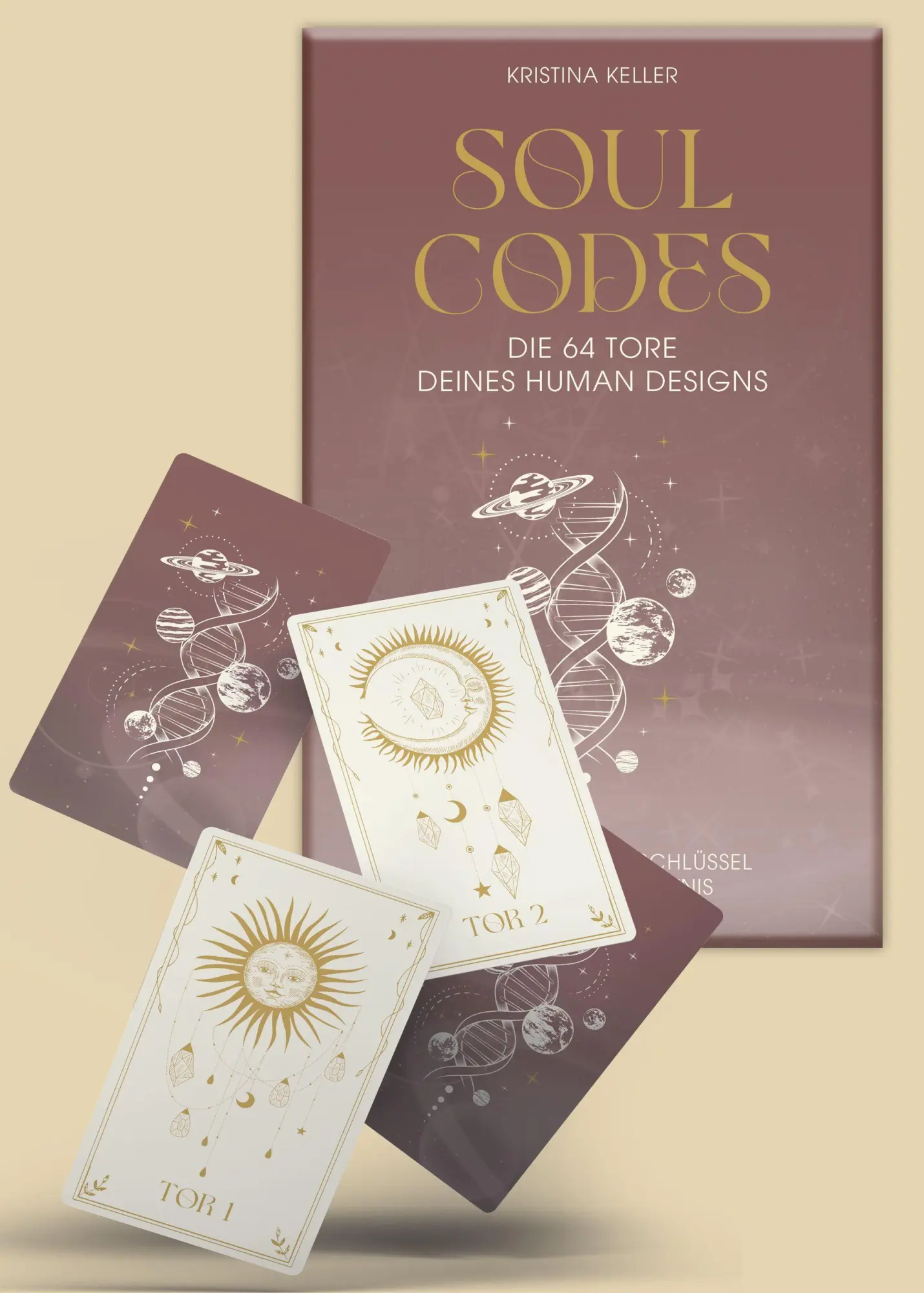 Cover: 4250940200282 | Soul Codes: Die 64 Tore deines Human Designs | Kristina Keller | Box Cover: 4250940200282 | Soul Codes: Die 64 Tore deines Human Designs | Kristina Keller | Box