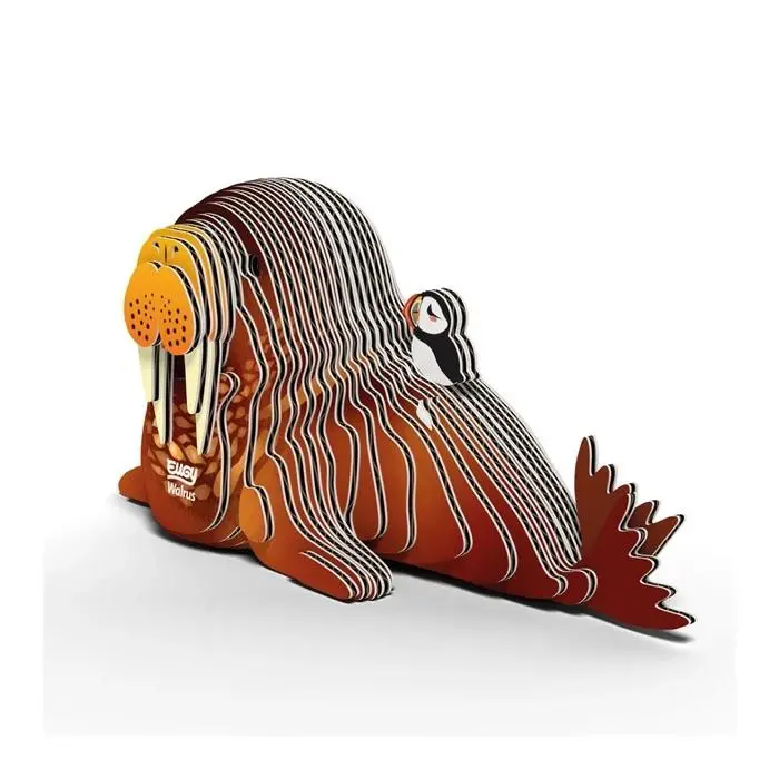 Bild: 9421036940282 | EUGY - 3D Bastelset Walross | Eugy | Spiel | 650107 | Deutsch | 2024