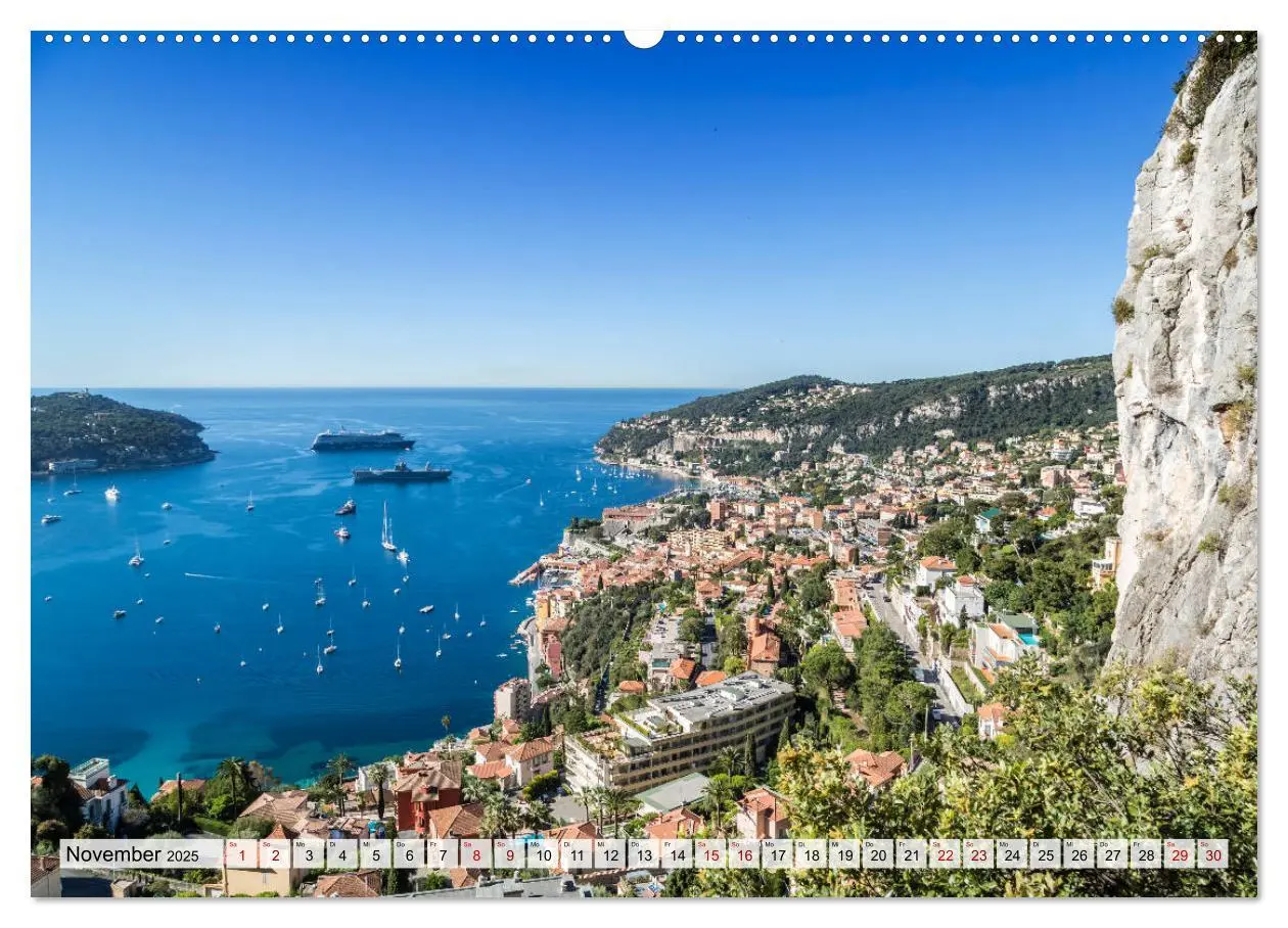 Bild: 9783435450282 | CÔTE D¿AZUR Bezaubernde Orte (Wandkalender 2025 DIN A2 quer),...