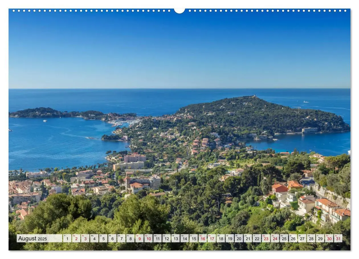 Bild: 9783435450282 | CÔTE D¿AZUR Bezaubernde Orte (Wandkalender 2025 DIN A2 quer),...