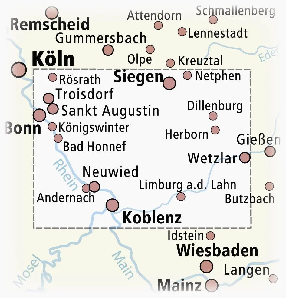 Bild: 9783747300282 | Westerwald 1:130 000 | (Land-)Karte | Erlebnisführer | Deutsch | 2019