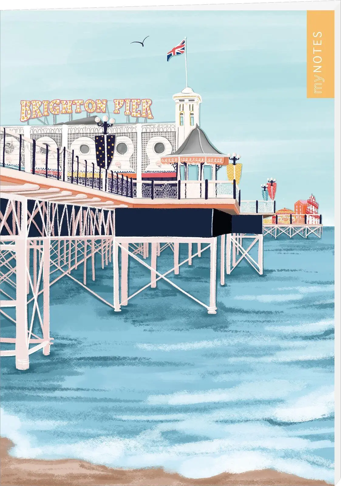 Cover: 4014489140382 | myNOTES Papeterie: Notizheft Simply, Katy - Brighton Pier | Simply
