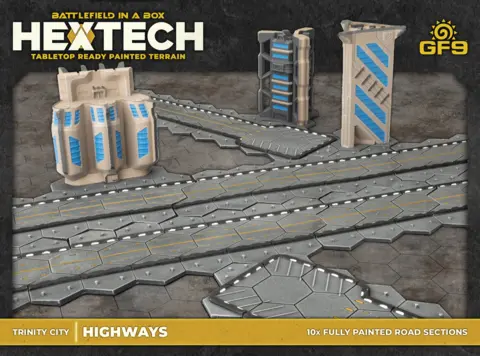 Cover: 9420020260382 | Trinity City Highways (x10) | Gale Force Nine Modelling