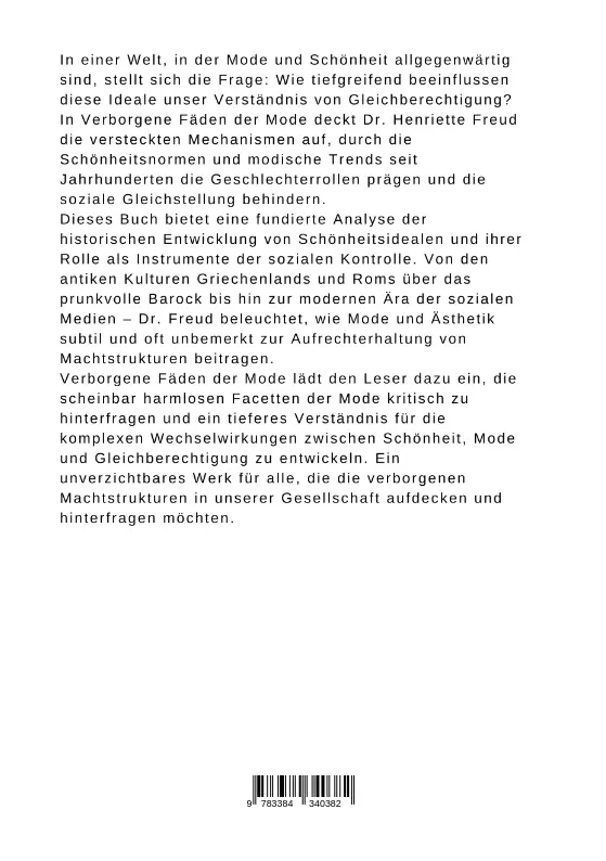 Bild: 9783384340382 | Verborgene Fäden der Mode | Henriette Freud | Taschenbuch | 296 S.