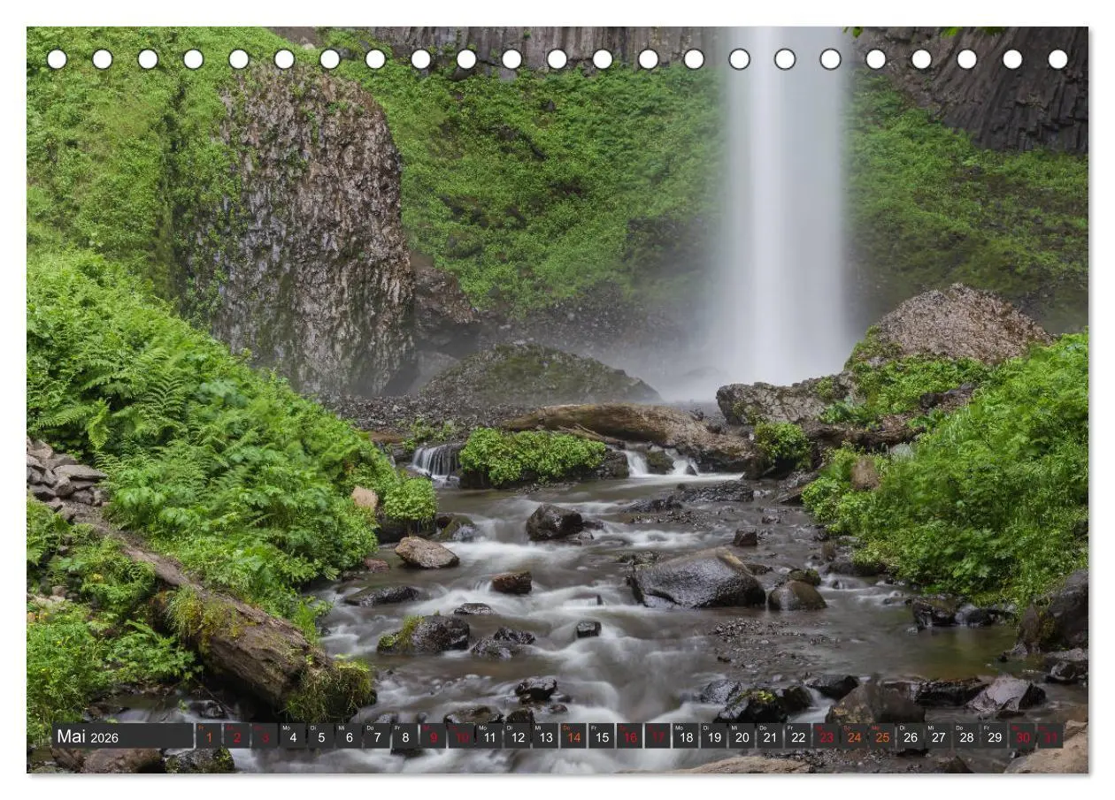 Bild: 9783457840382 | Traumziel Oregon (Tischkalender 2026 DIN A5 quer), CALVENDO...