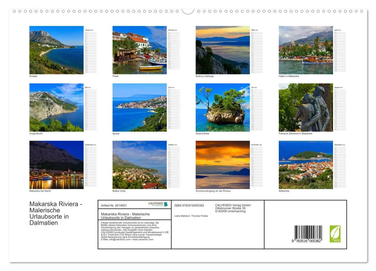 Bild: 9783516000382 | Makarska Riviera - Malerische Urlaubsorte in Dalmatien...