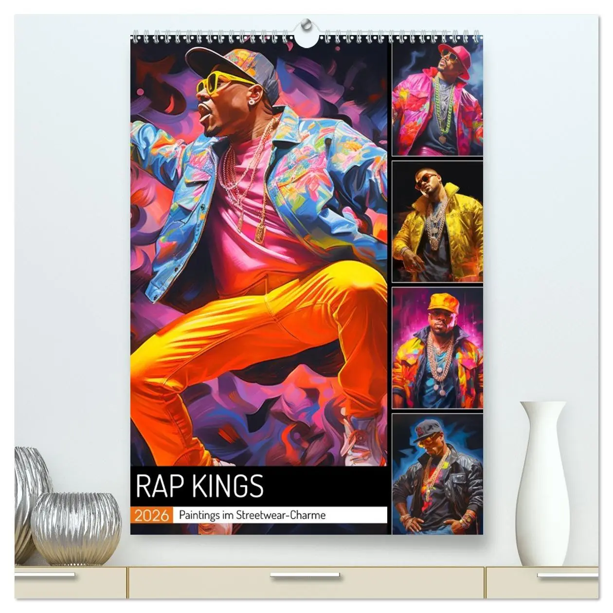 Cover: 9783516310382 | Rap Kings. Paintings im Streetwear-Charme (hochwertiger Premium...