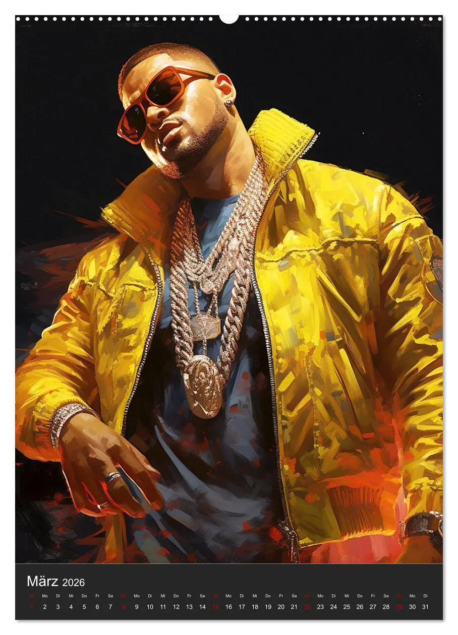 Bild: 9783516310382 | Rap Kings. Paintings im Streetwear-Charme (hochwertiger Premium...